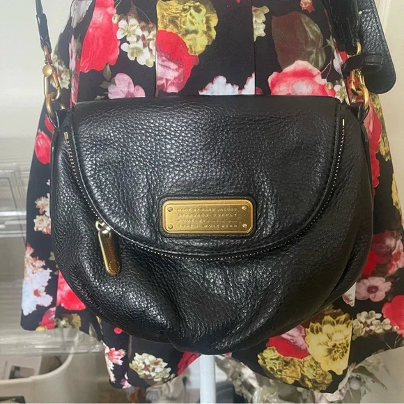 MARC BY MARC JACOBS Mini Q Natasha BLACK Leather Crossbody Bag - Picture 4 of 15